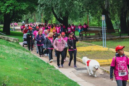 León corre por el párkinson.