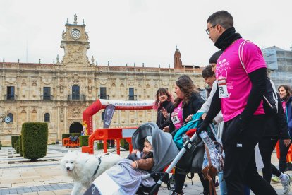 León corre por el párkinson.
