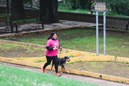 León corre por el párkinson.