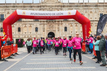 León corre por el párkinson.