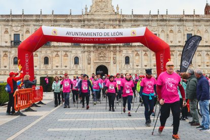 León corre por el párkinson.