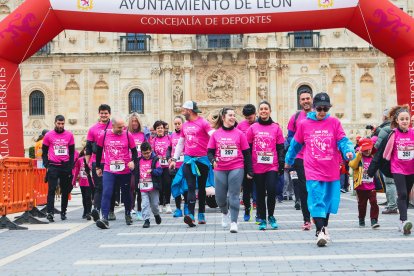 León corre por el párkinson.