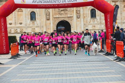 León corre por el párkinson.