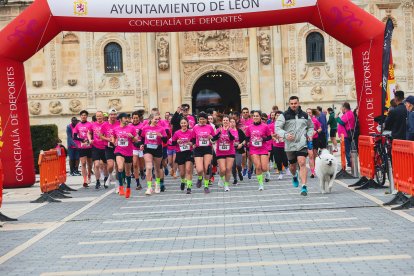 León corre por el párkinson.