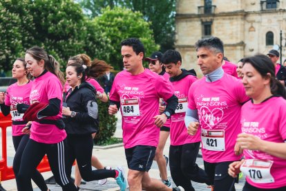 León corre por el párkinson.
