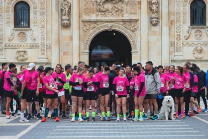 León corre por el párkinson.
