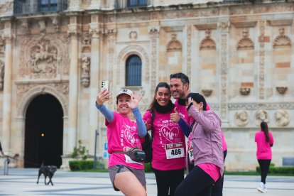 León corre por el párkinson.