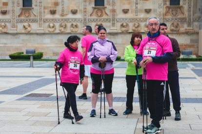 León corre por el párkinson.