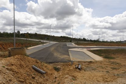 Parcelas y viales de El Cueto del Moro.