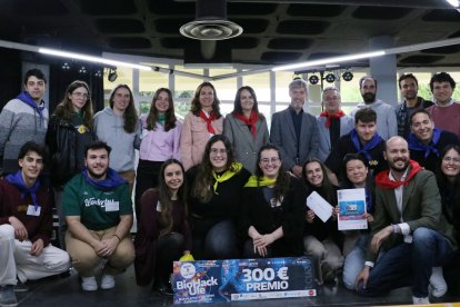 El BioHackathon de la ULE conecta a empresas y estudiantes para afrontar los retos del futuro.