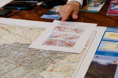 Presentación del nuevo mapa provincial de León del Instituto Geográfico Nacional (IGN).