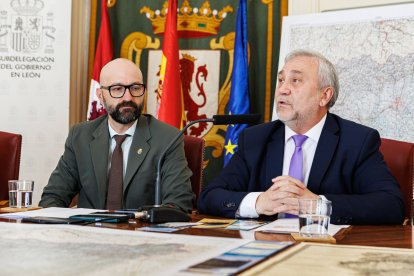 Presentación del nuevo mapa provincial de León del Instituto Geográfico Nacional (IGN).