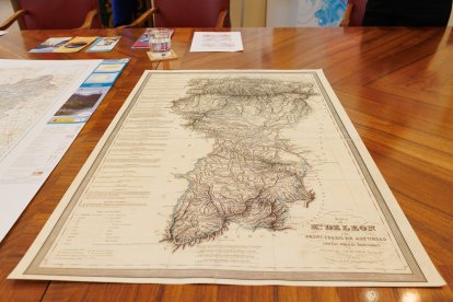 Presentación del nuevo mapa provincial de León del Instituto Geográfico Nacional (IGN).
