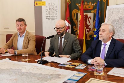 Presentación del nuevo mapa provincial de León del Instituto Geográfico Nacional (IGN).