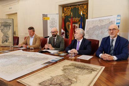 Presentación del nuevo mapa provincial de León del Instituto Geográfico Nacional (IGN).