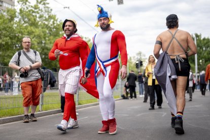 Contest (ESC) in Basel, Switzerland, 17 May 2025. (Suiza, Basilea) EFE/EPA/TIL BUERGY