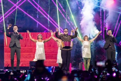 Contest (ESC) in Basel, Switzerland, 17 May 2025. (Suiza, Basilea) EFE/EPA/TIL BUERGY