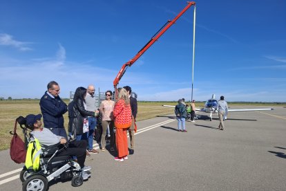 Jornada de Vuelo Adaptado en la Base Aérea de León
