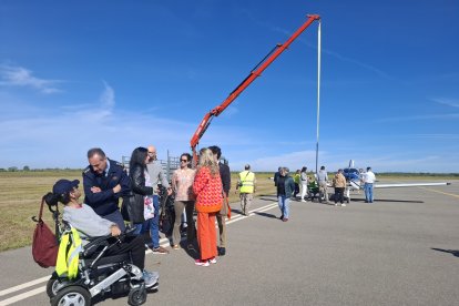 Jornada de Vuelo Adaptado en la Base Aérea de León
