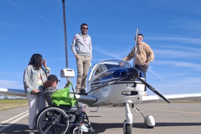 Jornada de Vuelo Adaptado en la Base Aérea de León