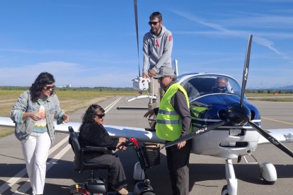 Jornada de Vuelo Adaptado en la Base Aérea de León
