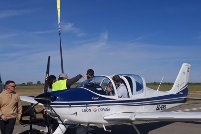 Jornada de Vuelo Adaptado en la Base Aérea de León