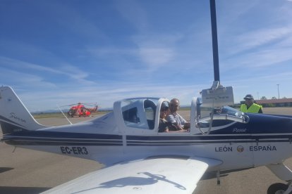 Jornada de Vuelo Adaptado en la Base Aérea de León