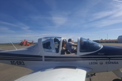 Jornada de Vuelo Adaptado en la Base Aérea de León