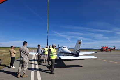 Jornada de Vuelo Adaptado en la Base Aérea de León