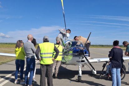 Jornada de Vuelo Adaptado en la Base Aérea de León