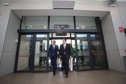 Inauguración de la renovada estación de autobuses de Ponferrada