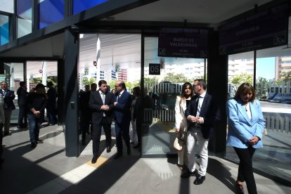 Inauguración de la renovada estación de autobuses de Ponferrada