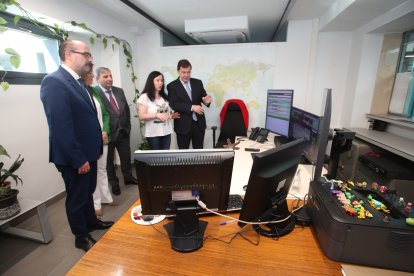 Inauguración de la renovada estación de autobuses de Ponferrada