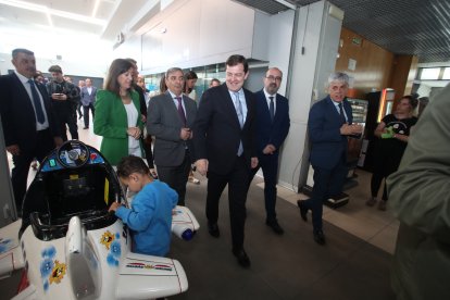 Inauguración de la renovada estación de autobuses de Ponferrada