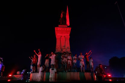 Guzmán festeja el final más bueno para la Cultural.