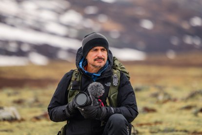 Rubén Sánchez, Rubén Earth, el nómada de las montañas, el fotógrafo de Prioro, que se ha propuesto fotografiar las cumbres más impresionantes del mundo.
