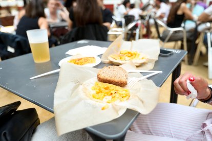 Primer día del concurso 'León sabe a tortilla', organizado por Leonsecome