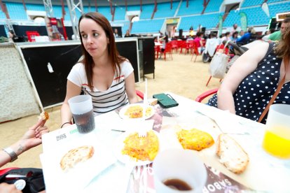 Primer día del concurso 'León sabe a tortilla', organizado por Leonsecome