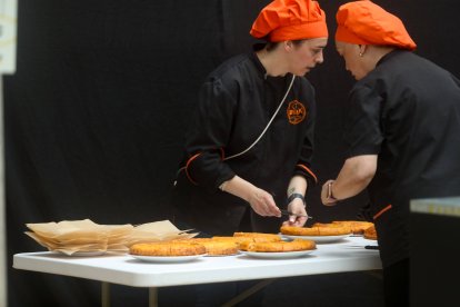 Primer día del concurso 'León sabe a tortilla', organizado por Leonsecome