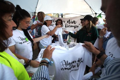 Marea blanca para pedir una Sanidad digna en el Bierzo.