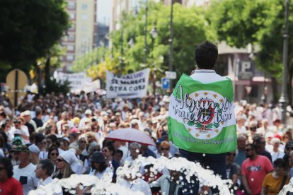 Marea blanca para pedir una Sanidad digna en el Bierzo.