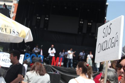 Marea blanca para pedir una Sanidad digna en el Bierzo.