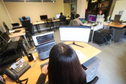 Una de las oficinas del grupo GVIS.