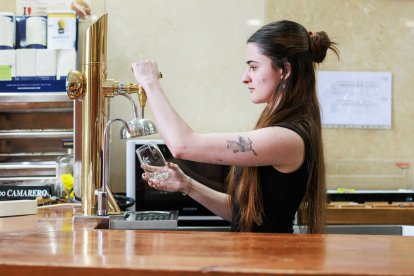 Brianda Colino Fuentes, tercer premio Beer Master Estrella Galicia (A Coruña)