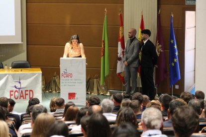 Graduación de Ciencias de la Actividad Física y del Deporte de la Universidad de León.