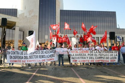El grito desesperado contra el cierre de la Azucarera llega a León