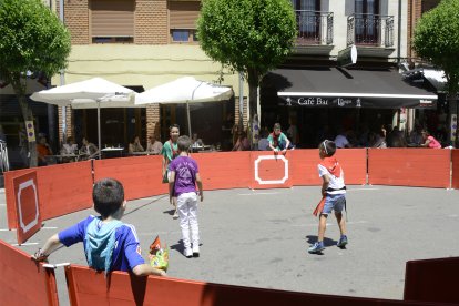 Encierro infantil.