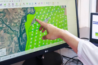 Foto de detalle del software Progar, programa desarrollado por la empresa leonesa Active SCSI