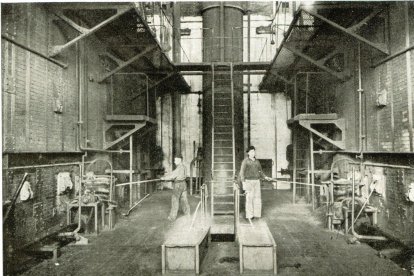La sala de calderas de la antigua térmica de la MSP, hoy Fábrica de Luz.
