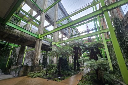 La sala del Fuego Verde de la Térmica Cultural.
